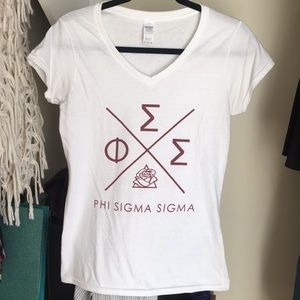 Phi Sigma Sigma tee